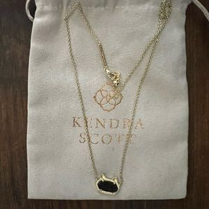 Kendra Scott Elisa cat pendant necklace